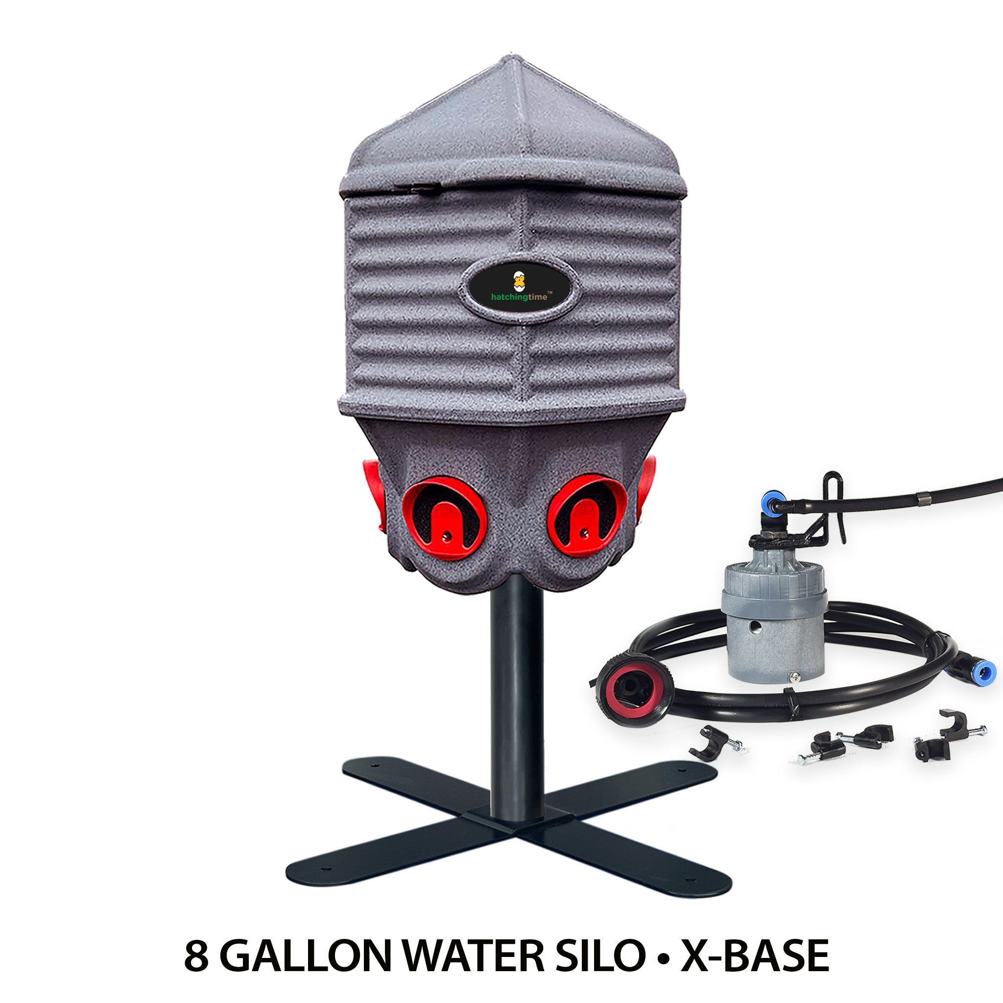 CoopWorx Poultry Water Silo (8 Gallon Capacity) | Hatching Time