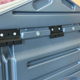 a look at the mounting braces on the back of the Silo Waterer (Wall Mount)