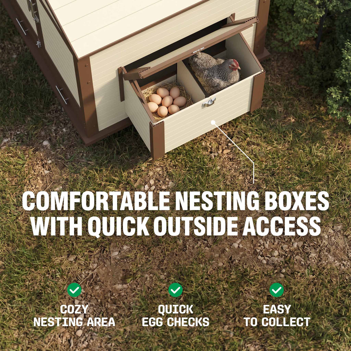 Flock Right Chicken Coop - House Only