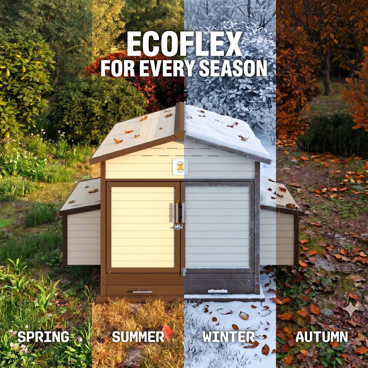 Flock Right Chicken Coop - House Only