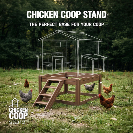 Flock Right Chicken Coop - Stand Only