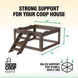 Flock Right Chicken Coop - House with Stand