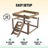Flock Right Chicken Coop - Stand & Run Only