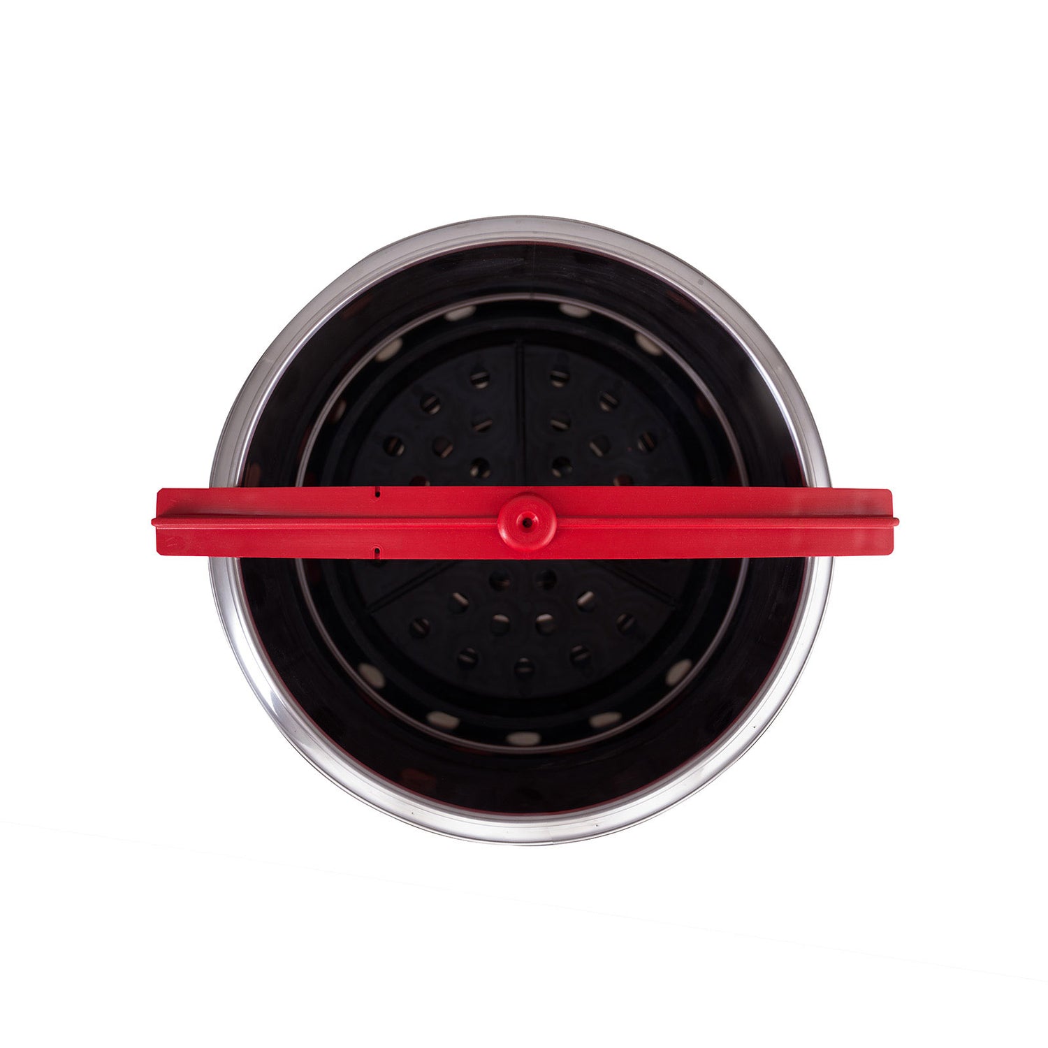 Hatching Time. Poultry scalder can be seen from above.