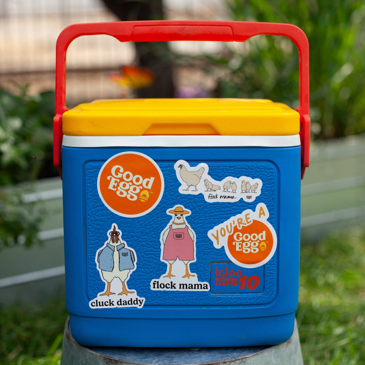 Good Egg Stuff "Flock Mama" Sticker