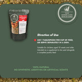 Product packaging for 'Respiratory Relief' with 'The Good Life Backyard' branding on a green background.