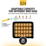 Pro24 Tabletop Automatic Egg Incubator (24 Eggs)