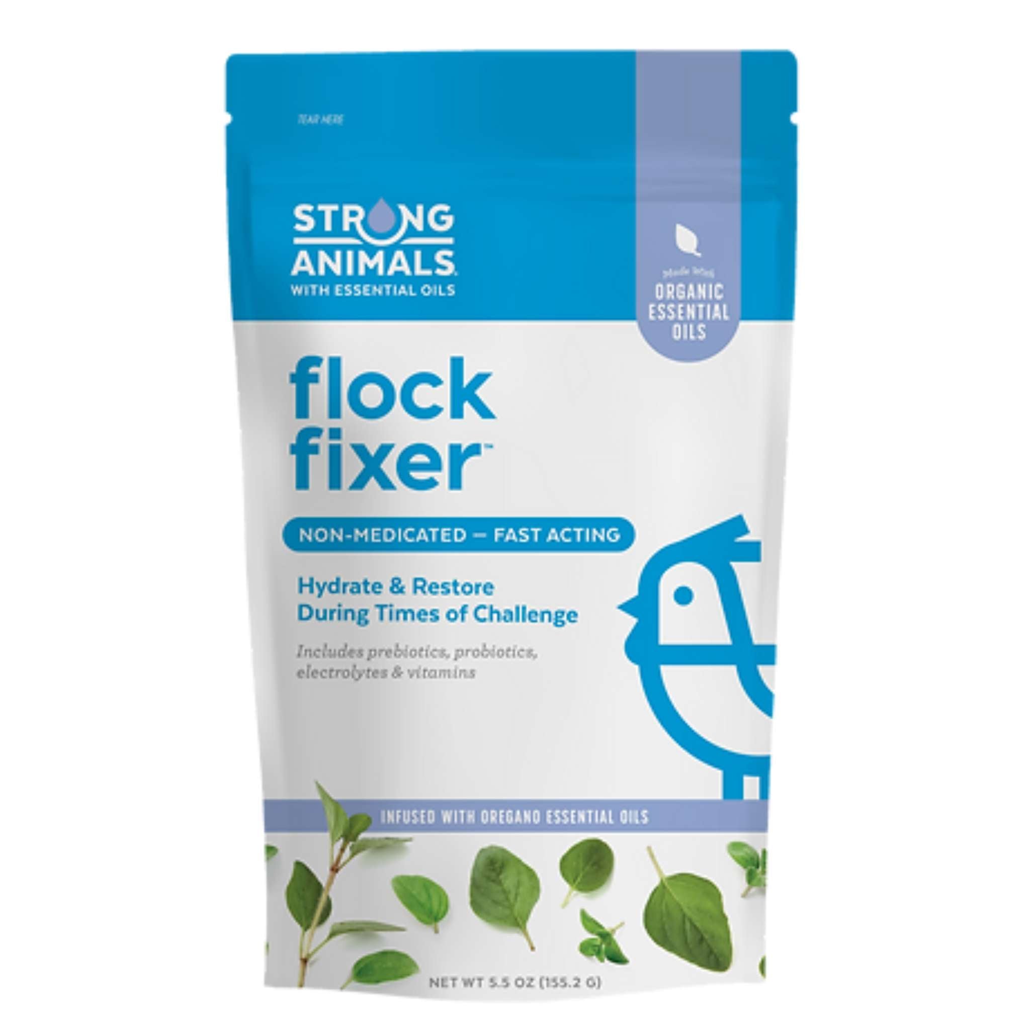 Hatching Time Strong Animals. Flock fixer non-medicated fast acting hydrate and restore during times of challenge