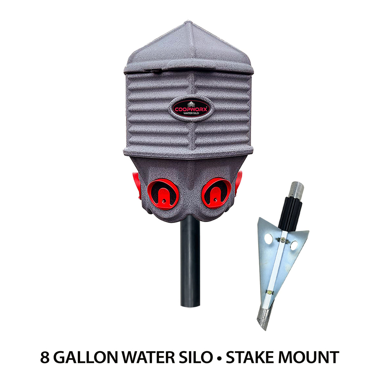 Silo Waterer (8 Gallon) - 3 Pack