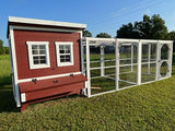Wooden 16 Ft. Chicken Run