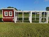 Wooden 16 Ft. Chicken Run