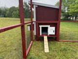 Wooden 16 Ft. Chicken Run