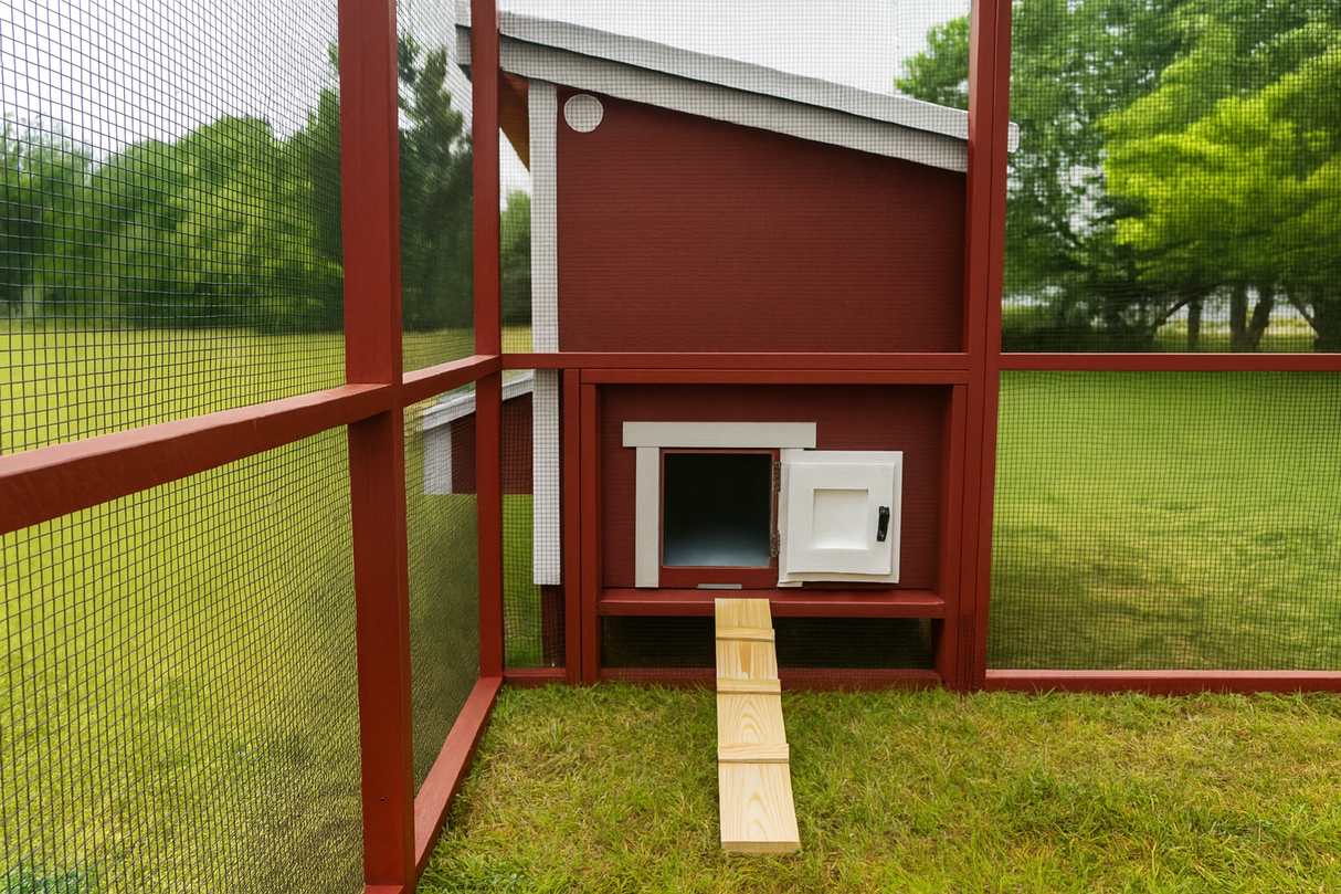 Wooden 8 Ft. Chicken Run