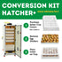 Hatching Time Cimuka. Step-by-step guide to converting the Cimuka HB500C setter incubator into a hatcher, highlighting the need for additional tray covers, a useful tip for poultry hatcheries.