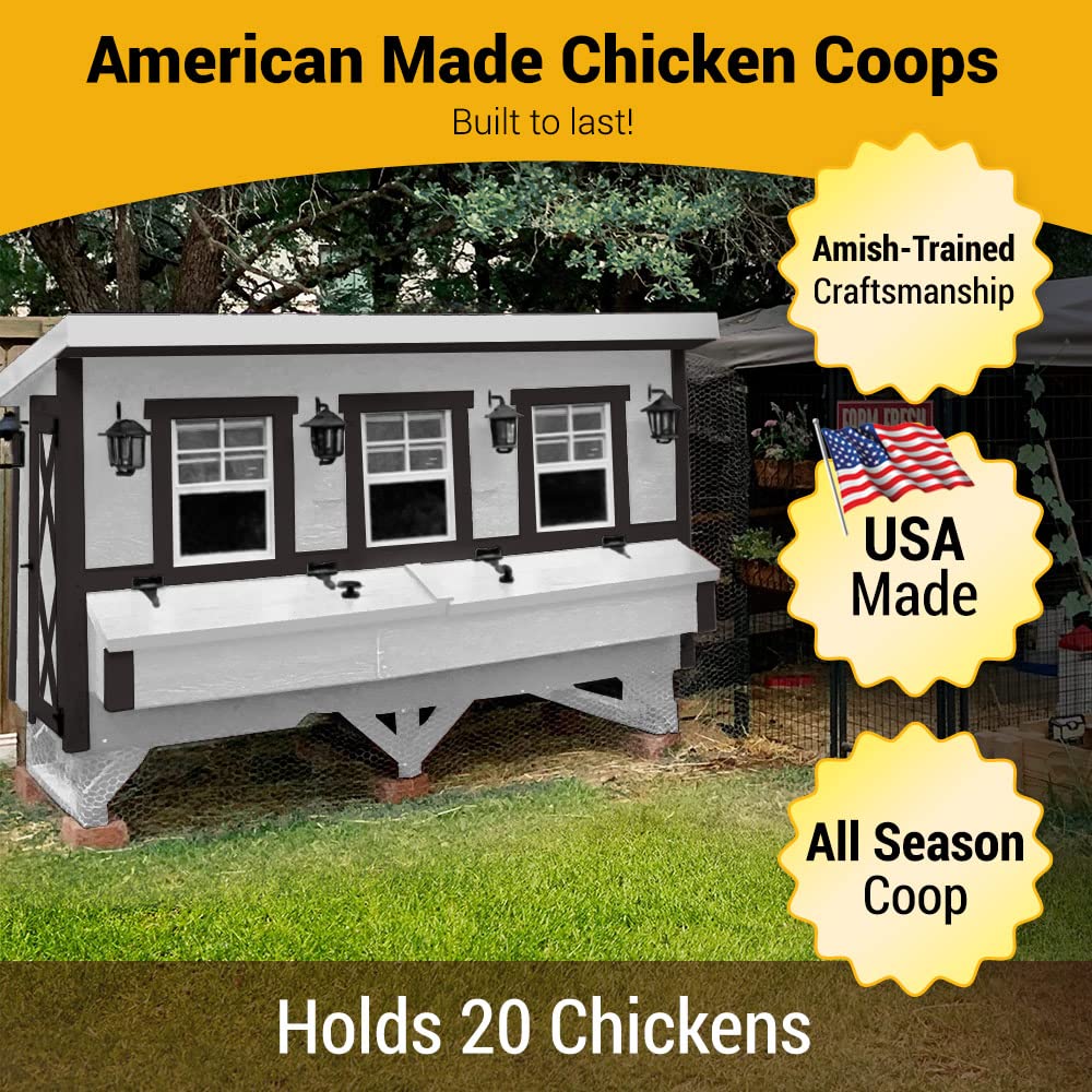 Chicken Coop - X-Large - (Up to 20 Chickens)