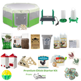 Hatching Time. My Pet Chicken Premium Chick Starter Kit Items shown.