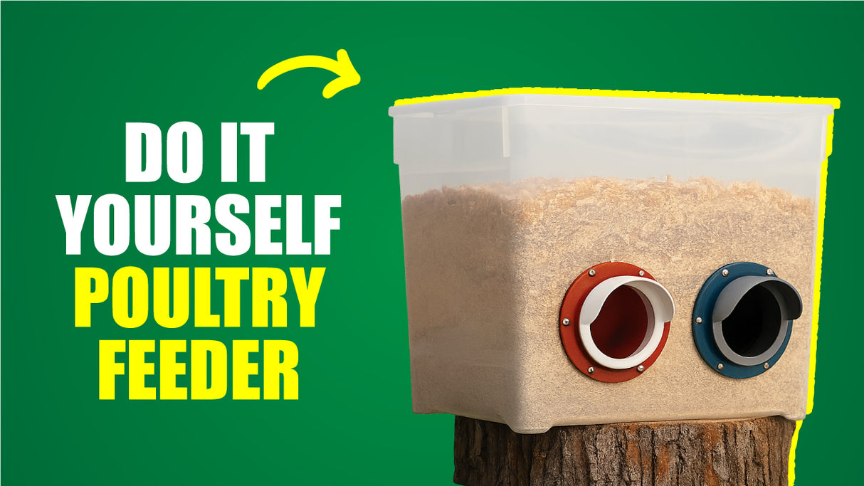 DIY Poultry Feeder Set (85 mm)