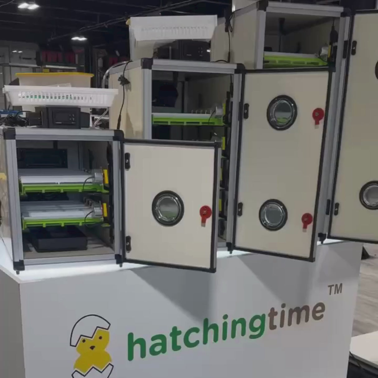 Hatching Time. CT incubators can be seen on HatchingTime table.