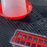 Drinker Cup with Feeder and Mat - Hatching Time