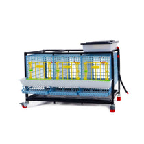 Chicken Cage - 1 Layer H: 15" (Breeding Pen, Stackable coop) - Cimuka ...