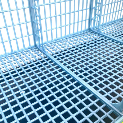 Elliptical Flooring without Dividers in Grow Out Pen 15" - 1 Layer Hatching Time Cimuka