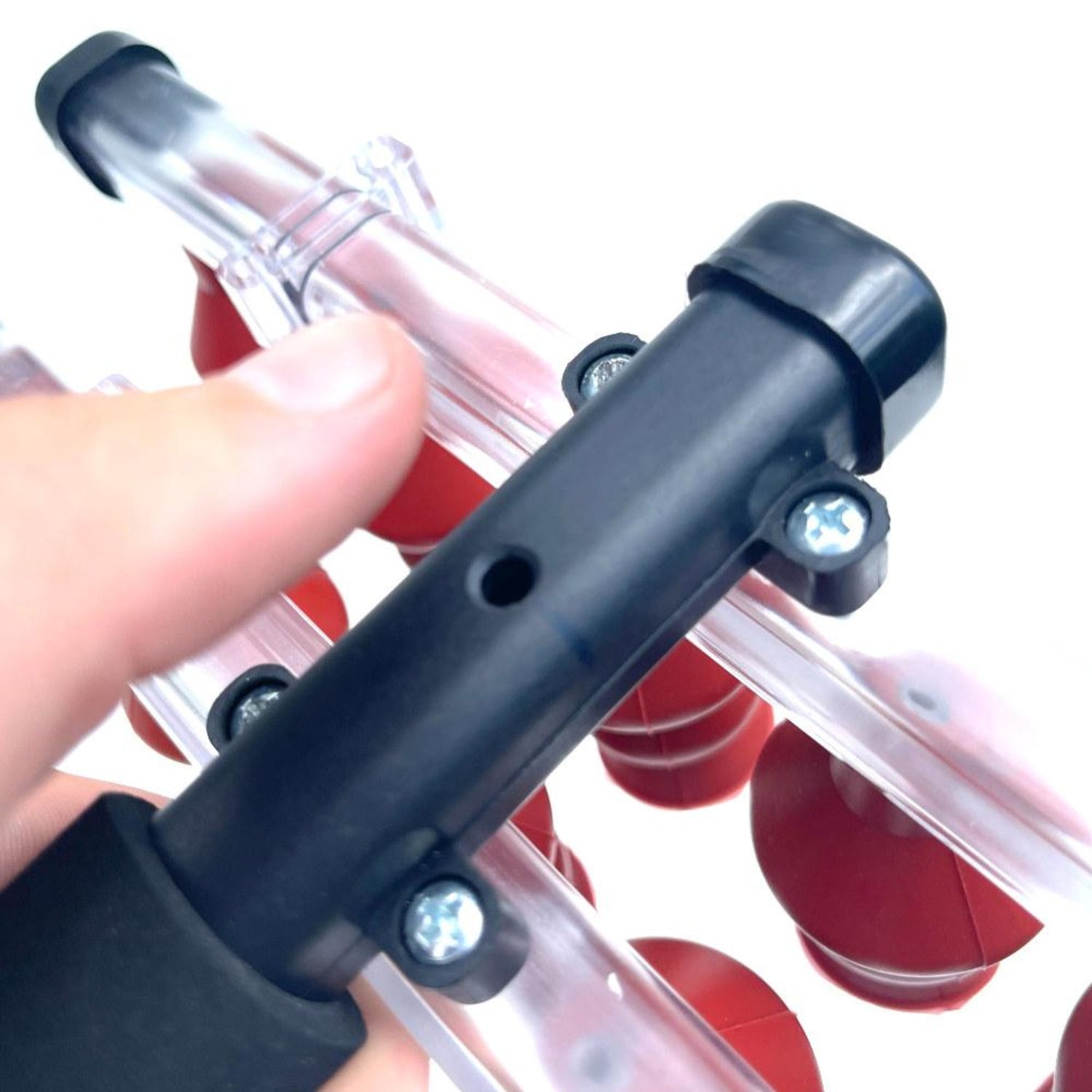 Closeup View of Suction Hole for 12 Egg Count Lifter - Hatching Time