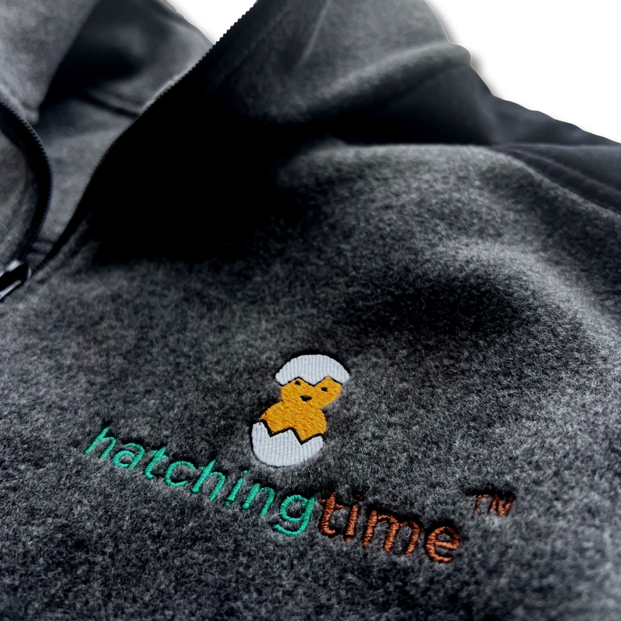 HatchingTime Fleece Jacket Front Logo