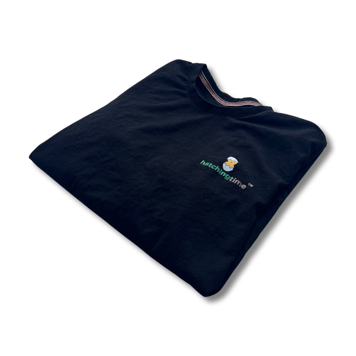 HatchingTime LongSleeves Shirt Black Folded