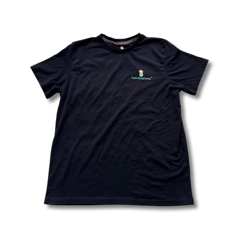 HatchingTime T-Shirt Black Front