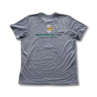 HatchingTime T-Shirt Gray Back