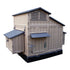 Hatching Time. Formex Large Chicken coop front view with door closed. 