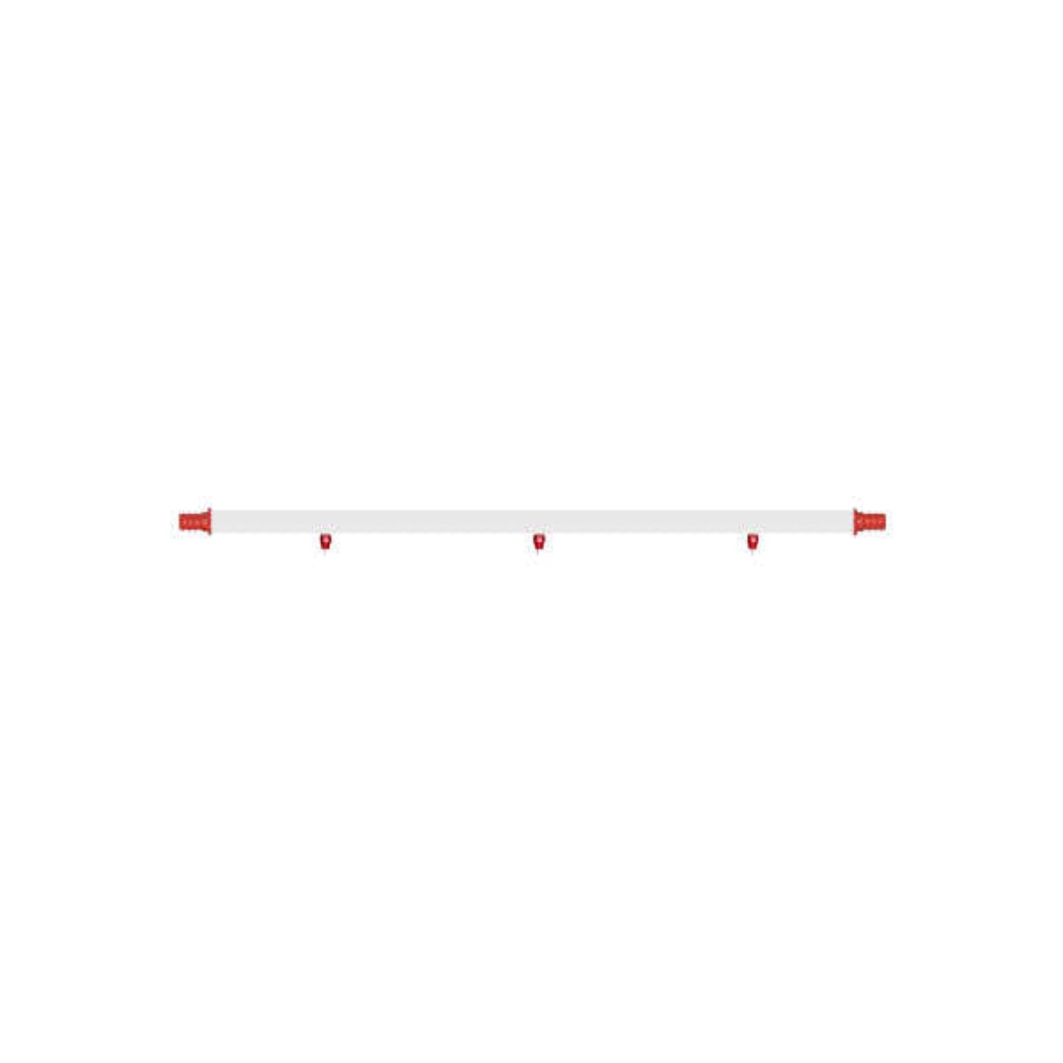 Hatching Time Cimuka. Water pipe in image with nipples visible on bottom of pipe. End of pipe has I ending.