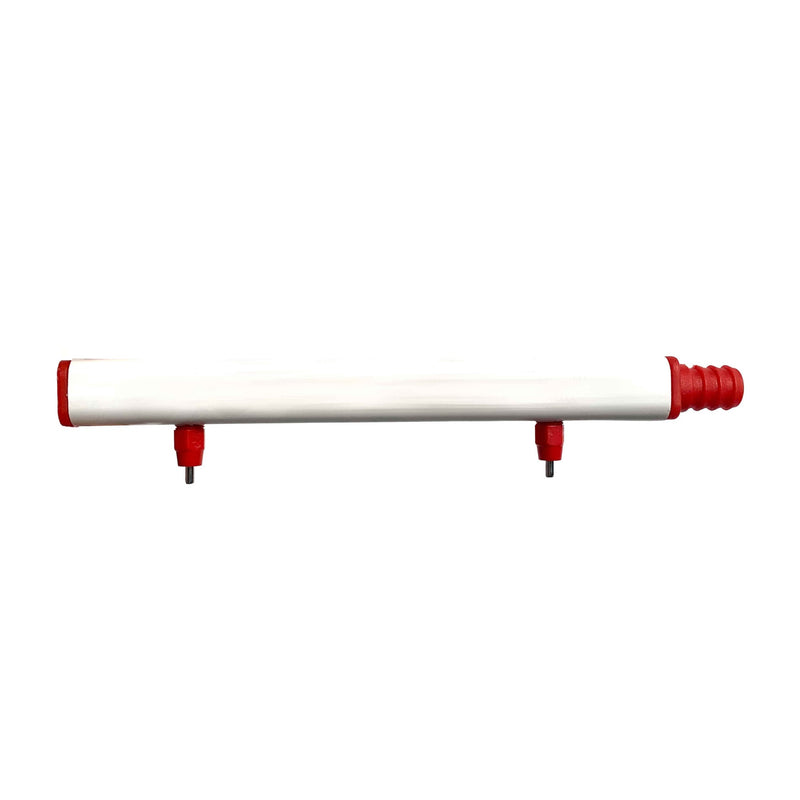 PVP Pipe 8 inches long with one connector - Hatching Time