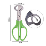 Quail Egg Scissors Dimensions - Hatching Time 