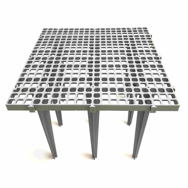 Hatching Time. Slat flooring can be seen with legs under for raised flooring setup.