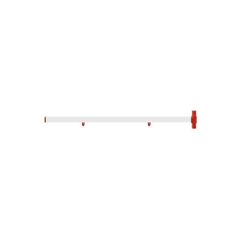 Nipple Water Pipe - 25 inch 2 nipple T ending