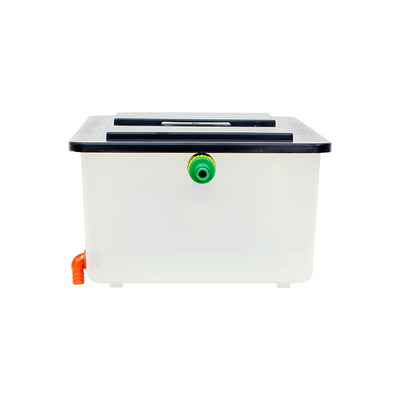 Side View 5 Gallon Water Tank with Float Valve - Hatching Time